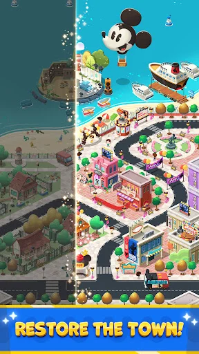 I-download ang Disney Pop Town – Masayang Match 3 Puzzle Game - Screenshot 4