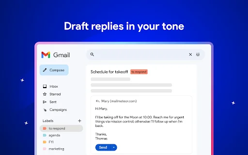 Gmail AI Email Assistant: I-optimize ang Iyong Inbox – Mailmeteor - Screenshot 3