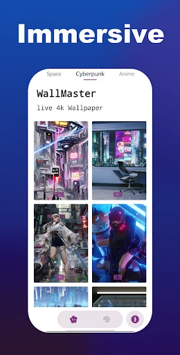 I-download ang WallMaster – Live 4k Wallpaper: Libreng HD Live Wallpapers - Screenshot 3