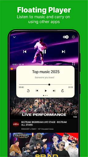 I-download ang Play Tube & Video Player – HD Video at Background Play - Screenshot 4