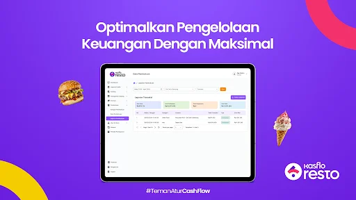 Download Kasflo Resto: POS & Kasir UMKM – Pamamahala ng Negosyo - Screenshot 13