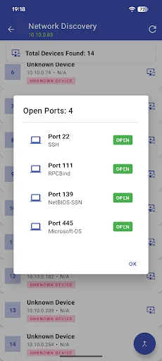 I-download ang Net Analyzer Lite – Pro Network Scanner at Port Tool - Screenshot 4