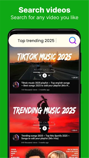 I-download ang Play Tube & Video Player – HD Video at Background Play - Screenshot 3