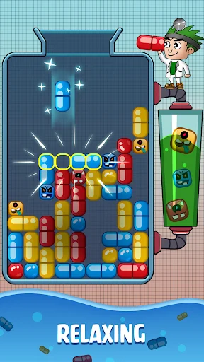 I-download ang Doctor Martino APK – Laro ng Puzzle Laban sa Virus - Screenshot 1