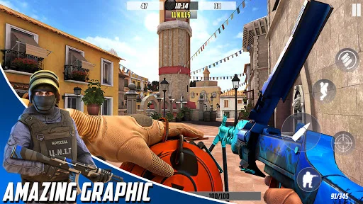 Download Hazmob: FPS Gun Shooting Games – Pinakamahusay na FPS - Screenshot 4