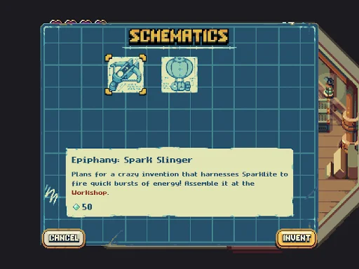 I-download ang Sparklite APK – I-save ang Mundo ng Ada Ngayon - Screenshot 10